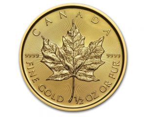  1/2 oz Canadian Maple Leaf Gold Coin