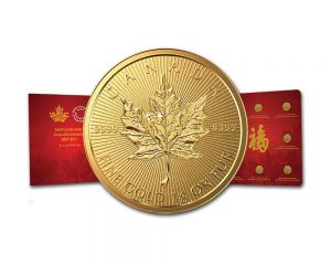 8 g (8 x 1 g) 2016 Maplegram8 Sheet of Gold Coins