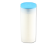 Empty Light Blue Lid Tube for 3/4 oz to 1.5 oz RCM Silver Coins